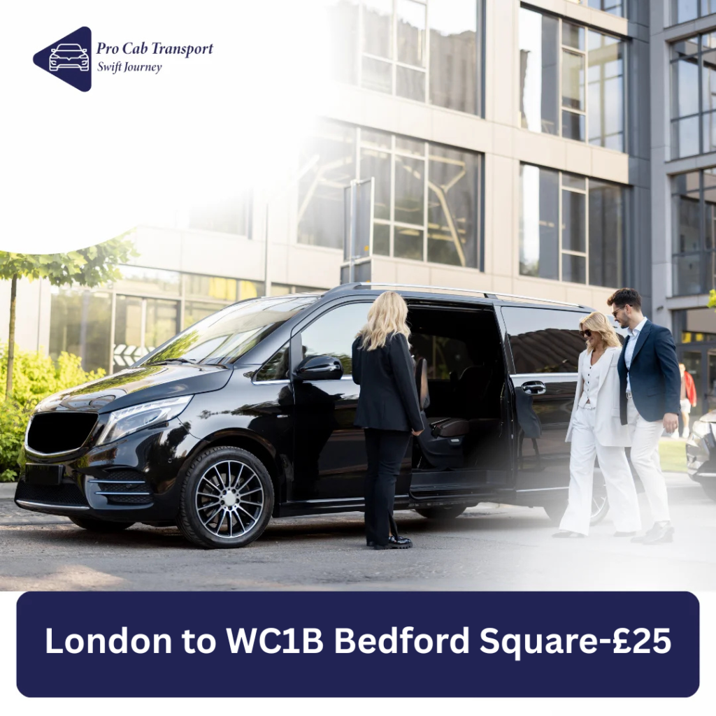 London to WC1B Bedford Square